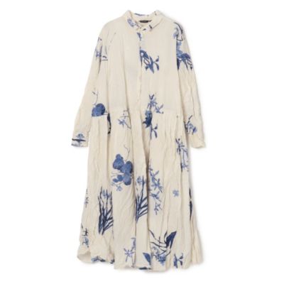 pas de calaisパドカレJaponismflowerワンピース26SS pas de calais(パドカレ)の26SS Japonismflowerワンピース通販