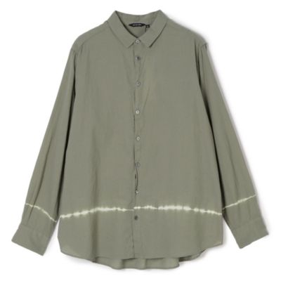 pas de calais(パドカレ)の26SS 甘ボイルキャッチワッシャーブラウス 