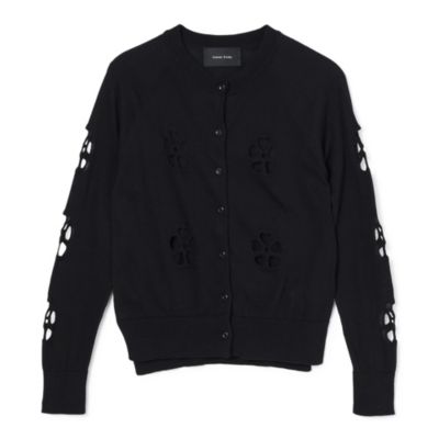 SIMONE ROCHA(シモーネ ロシャ)のMERCERISED DAISY CUTOUT CARDIGAN W