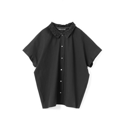 mizuiro ind(ミズイロインド)のワッシャーカラーワイドシャツ通販
