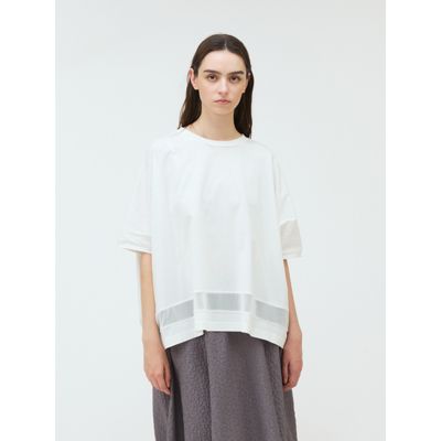 mizuiro ind(ミズイロインド)のmesh hem wide P／O通販 | 集英社HAPPY