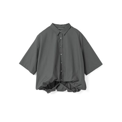 half slv ballon shirt