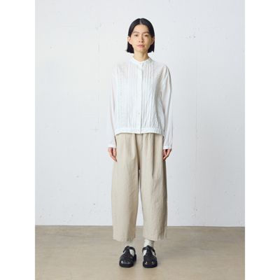 MidiUmi(ミディウミ)のコットンリネンワイドイージーパンツ通販 