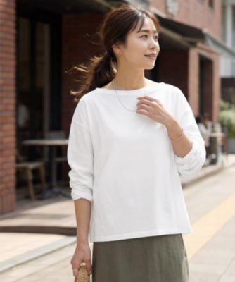 STYLE DELI(スタイルデリ)の綿100ボートオフショルトップス通販 eclat 