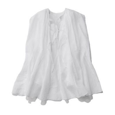 LE PHIL×eclat【別注】ハーフスリーブブラウス￥27,500