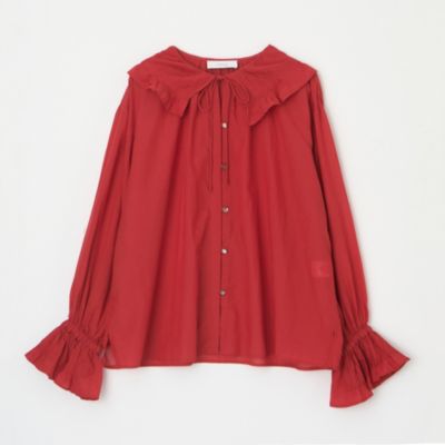 normment(ノーメント)の【HPS別注】COTTON RAYON PINTUCK COLLAR CD 
