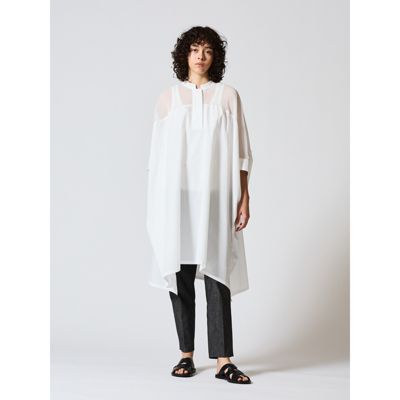 mizuiro ind(ミズイロインド)のシアーショルダーワンピース通販