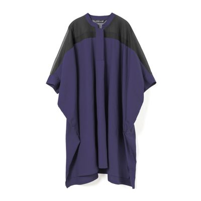 mizuiro ind(ミズイロインド)のシアーショルダーワンピース通販