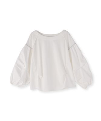 SILKET BODY TUCK SLEEVE TOP