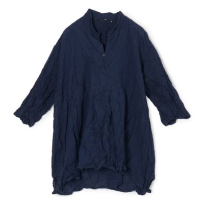 pas de calais(パドカレ)の26SSオーガニックコットンシャンブレーBL