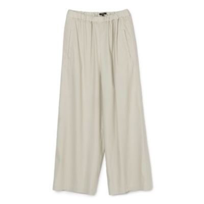 pas de calais(パドカレ)の26SSリネンレーヨンストレッチワイドPT通販