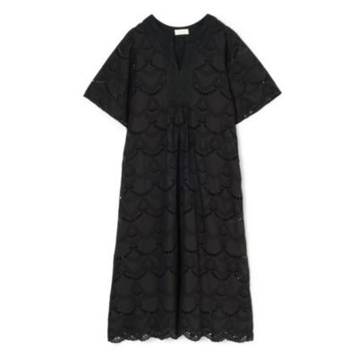 ne Quittez pas(�k�L�e�p)/�y2��W�J�zCotton Voile Dot Hemla Dress