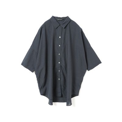 ハーフスリーブワイドシャツ