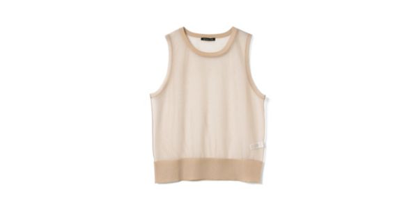 mizuiro ind(ミズイロインド)のクルーネックベスト通販 eclat premium 