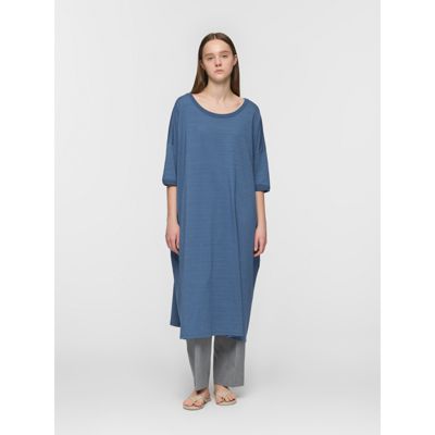 mizuiro ind(ミズイロインド)のクルーネックワイドワンピース通販 