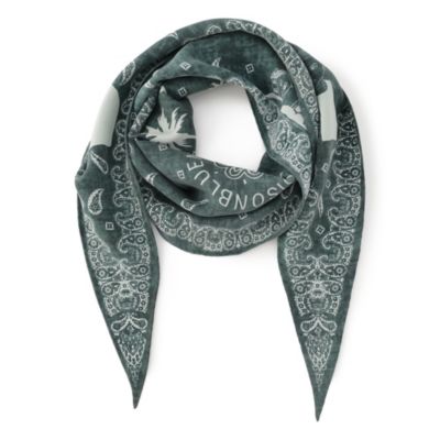 MADISONBLUE(マディソンブルー)のGRAPHIC PAISLEY DIAMOND SCARF通販