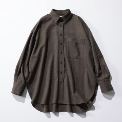 SACRA(サクラ)のウールオーバーシャツ通販 | 集英社HAPPY PLUS STORE
