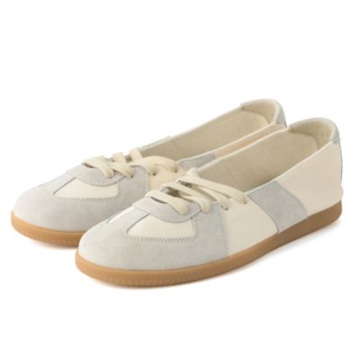 【美品】メゾンマルジェラMaison Margiela バレエシューズ 38 MAISON MARGIELA(メゾン マルジェラ)のREPLICA SOFT LACED BALLETS通販
