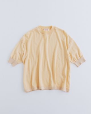 MEYAME(メヤメ)のCOTTON KNIT TEE通販 | 集英社HAPPY PLUS STORE
