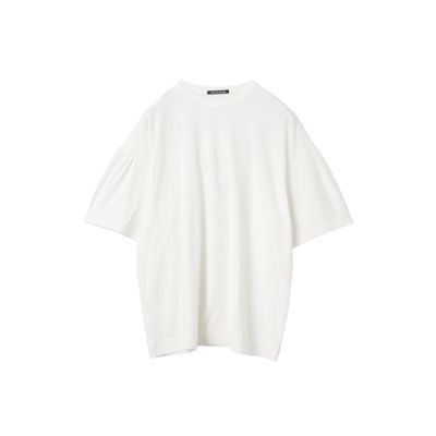 ギャザースリーブワイドTシャツ