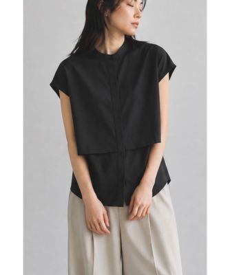 【COOL】NO−IRON DOUBLE BLOUSE