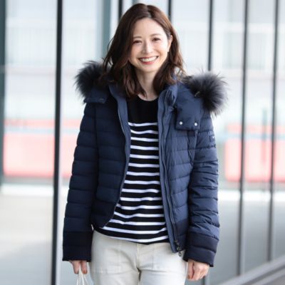 レディースのダウン 中綿コート エクラ公式通販 Eclat Premium 40代 50代大人の女性のための上質ファッション通販サイト