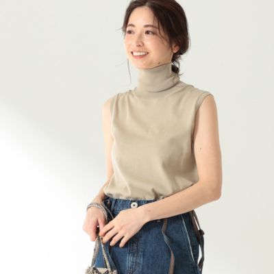 Demi Luxe Beams デミルクス ビームス のsloane 別注 18ゲージコットン 天竺 タートルニット通販 Eclat Premium エクラプレミアム