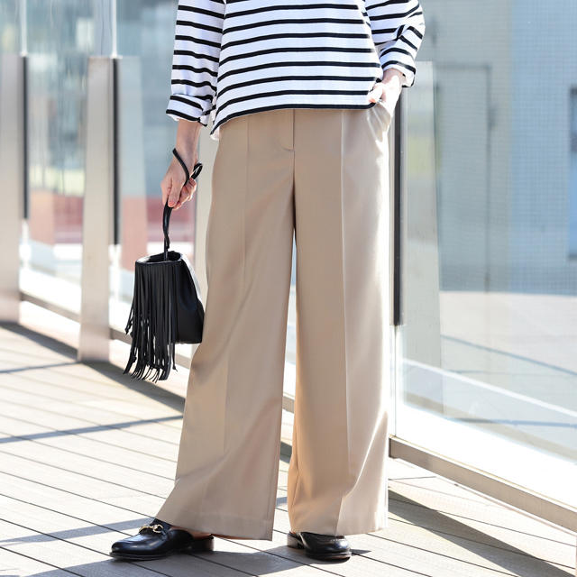 Demi Luxe Beams デミルクス ビームス のdemi Luxe Beams ツイル ワイドパンツ通販 集英社happy Plus Store Demi Luxe Beams デミルクス ビームス のdemi Luxe Beams ツイル ワイドパンツ通販 集英社happy Plus Store