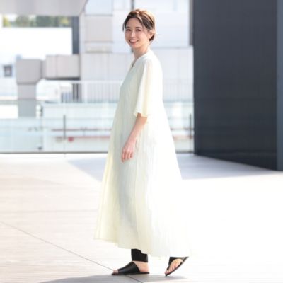 Demi Luxe Beams デミルクス ビームス のdemi Luxe Beams ワッシャー Vネックワンピース通販 集英社happy Plus Store