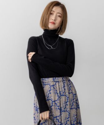 【洗える】 スムージータートル ニット 洗える】 スムージータートル ニット / ICB L | ファッション