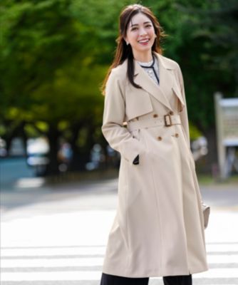 ANY SIS(エニィスィス)のエレガントロング トレンチ コート通販