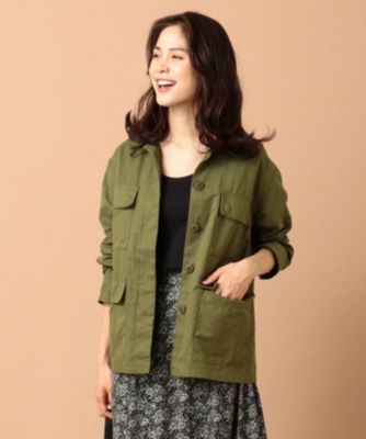 Any Fam エニィファム のt C Nピーチ ミリタリージャケット通販 集英社happy Plus Store