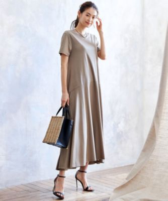 Icb L アイシービー エル のsmooth カットソーワンピース通販 Eclat Premium エクラプレミアム