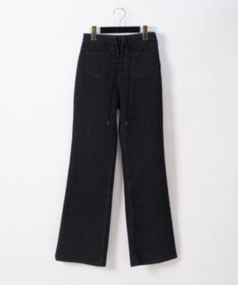 Grace Continental グレースコンチネンタル のレースアップデニムパンツ通販 集英社happy Plus Store