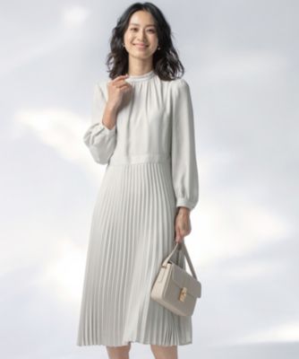 23区 ニジュウサンク の 洗える クリスタルアムンゼン ウエスト切り替え ワンピース通販 集英社happy Plus Store