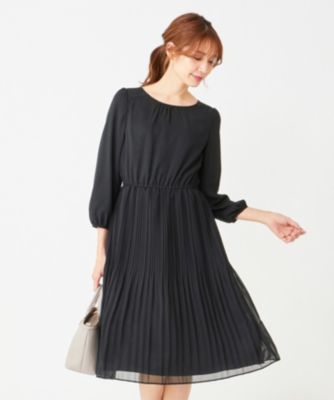 Any Sis エニィスィス のフェミニンプリーツ ワンピース通販 Leeマルシェ