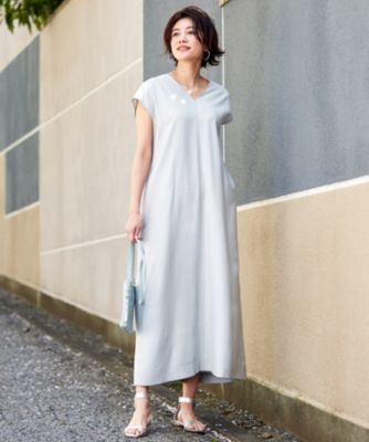 Icb アイシービー の 洗える Crumple ワンピース通販 Eclat Premium エクラプレミアム