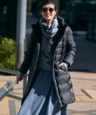 uniqlo long puffer jacket