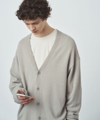 ATON(エイトン)のALPACA WASHI | オーバーサイズカーディガン - UNISEX