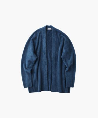 ATON(エイトン)のGARMENT DYE CASHMERE | ショートカーディガン通販