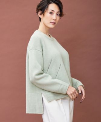 BEIGE， 【VERY11月号掲載】LIART / クルーネックニット