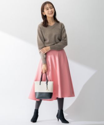 集英社HAPPY PLUS STORE組曲 S（クミキョク　エス）/【WEB限定】ウールジョーゼット スカート