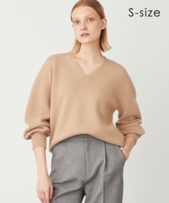 BEIGE，(ベイジ)の【S-size】DOUAI / Vネックニット通販 | 集英社HAPPY PLUS STORE