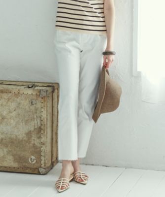 23区(ニジュウサンク)の【SLOW/洗える】SLOW DENIM タイトストレート