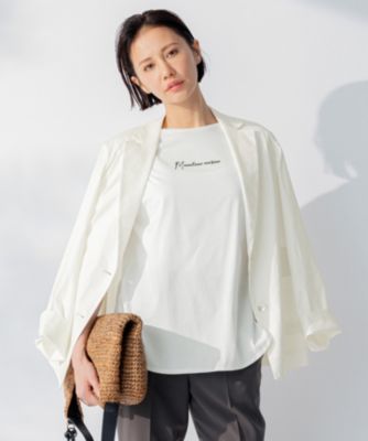 集英社HAPPY PLUS STORE自由区 L（ジユウク　エル）/【洗える】テンセルリネンストレッチ テーラードジャケット