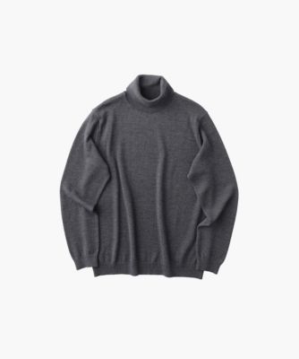 ATON(エイトン)のWOOL CASHMERE SILK | タートルネックセーター