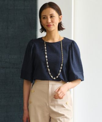 集英社HAPPY PLUS STORE自由区（ジユウク）/【WEB限定・洗える・XSサイズあり】シャドウサッカー カットソー