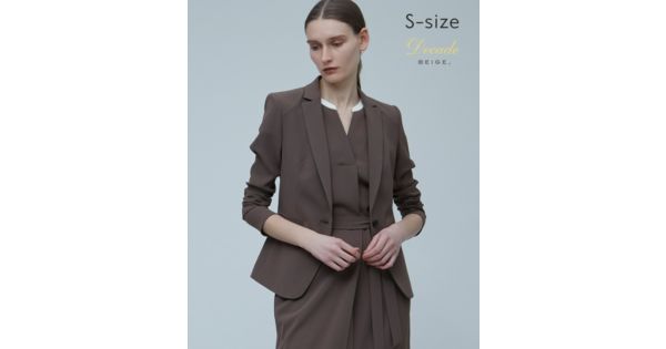 BEIGE，(ベイジ)の【S-size】CINDY / テーラードジャケット通販 eclat  