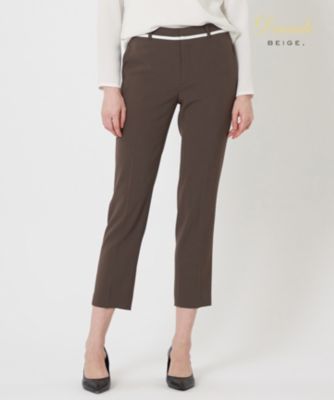 集英社HAPPY PLUS STOREBEIGE，（ベイジ）/【L-size】CINDY/クロップドパンツ