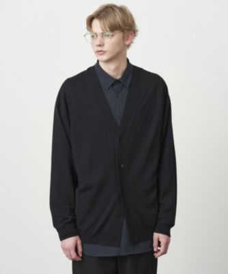 ATON(エイトン)のWOOSTED WOOL | オーバーサイズカーディガン - UNISEX